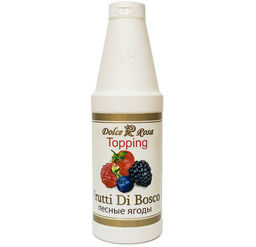 Топпинг "Dolce-Rosa" Лесная ягода (1,0 л/1 кг/1,075 кг)