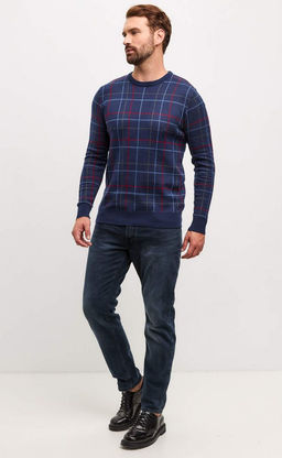 Джемпер P121-15-12041 d.blue - Primm фото 4