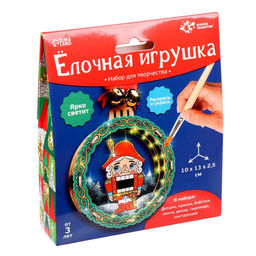 Набор для творчества Ёлочная игрушка из дерева. Щелкунчик