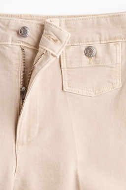Wide High Waist Ankle Jeans - H&m фото 10