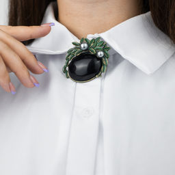 Брошь Арт. 1-3364-Y - MyGemma фото 2