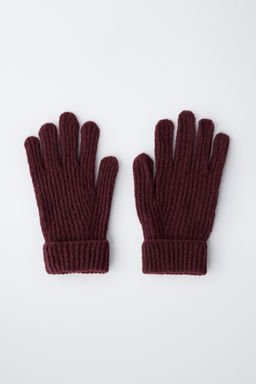 PLAIN KNIT GLOVES - Zara фото 4