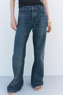 ZW COLLECTION BOOTCUT FULL LENGTH LOW RISE JEANS - Zara фото 15