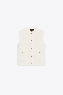 PLAIN KNIT TOP - Zara фото 4