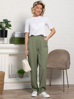 Брюки Кения (оливка) Б15256-19М