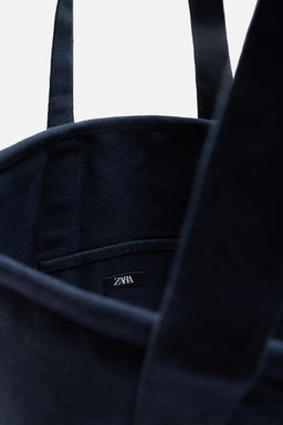 FABRIC SHOPPER BAG - Zara фото 8