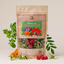 Травяной чай Витаминный/ 50г - Территория тайги фото 3