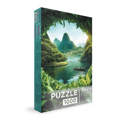 ФРЕЯ Пазл 1000 элемент. PZL-1000/75 Затерянный остров