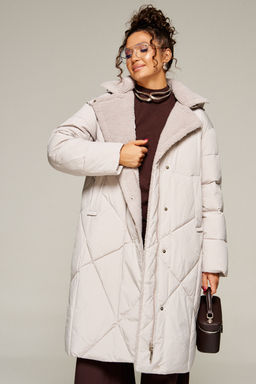 Пальто Beautiful Free 8024 жемчуг