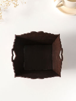 Конфетница квадратная или подставка под кулич ХВ,10?13?13.5 см