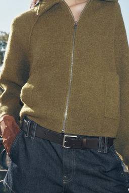 OVERSIZED 100% WOOL JACKET - Zara фото 3