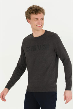 Мужской антрацит мелангианский велосипедный велосипед Неожиданная скидка в корзине - U.s. polo assn фото 3