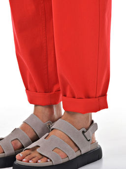 Хлопковые деним брюки - А+б коллекция фото 27