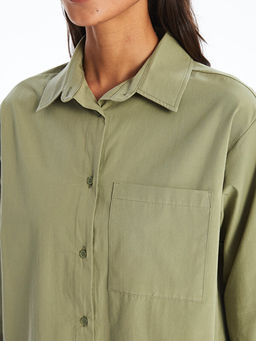 Oversize Poplin Kad?n G?mlek