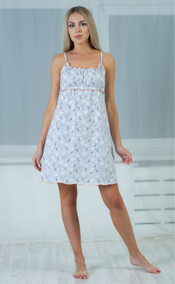 Ночная сорочка овечки в облаках на сером - Нежка фото 73