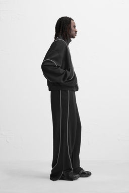 CONTRAST TECHNICAL TROUSERS - Zara фото 4