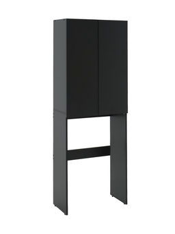 Шкаф над стиральный машиной «Комфорт», 640×306×1780 мм, цвет графит