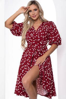 Платье Любовь (бордо) П8756