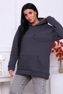 Толстовка с капюшоном, футер с начесом 3-х нитка (878-3) - Плиона фото 14