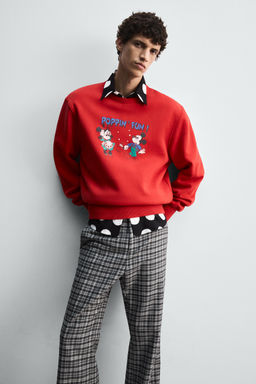 MINNIE + MICKEY SWEATSHIRT HARRY LAMBERT FOR ZARA X DISNEY  фото 5
