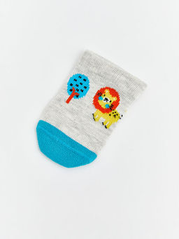 Hayvan Desenli Erkek ?ocuk Patik ?orap