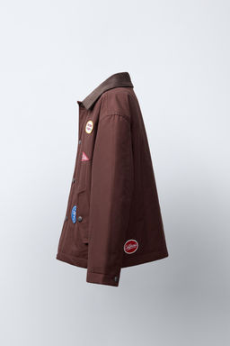 PATCH PUFFER JACKET - Zara фото 3