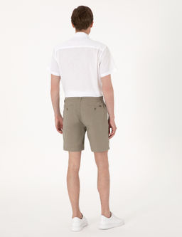 Haki Slim Fit %100 Keten Dokuma _ort - Pierre cardin фото 4