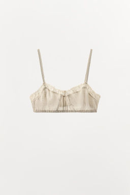 LACE BRALETTE TOP - Zara фото 3