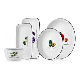 Блюдо сервировочное Walmer Salad, цвет белый  фото 3