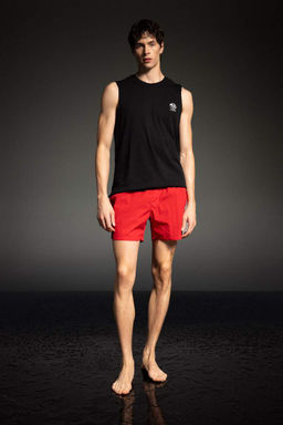 Короткие шорты для плавания с принтом DeFactoFit