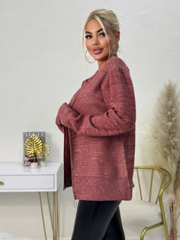 Кофта - кардиган с капюшоном на молнии - Bruno фото 4