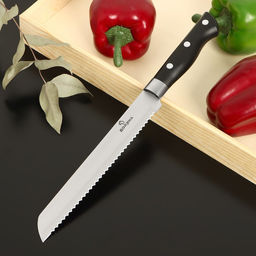 Нож для хлеба Доляна Кронос, лезвие 19 см