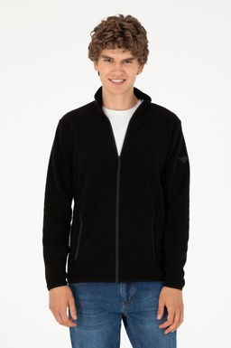 Мужской черный свитшот