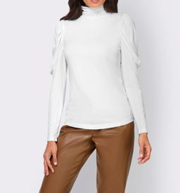 Водолазка, экрю