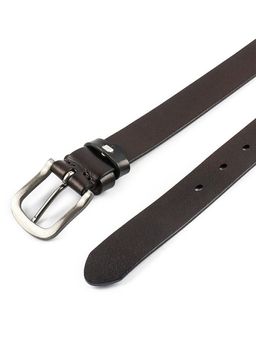 Мужской кожаный ремень Dierhoff ДРК 3052/1-30 Коричневый