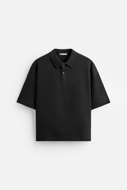 REGULAR FIT INTERLOCK POLO SHIRT - Zara фото 13