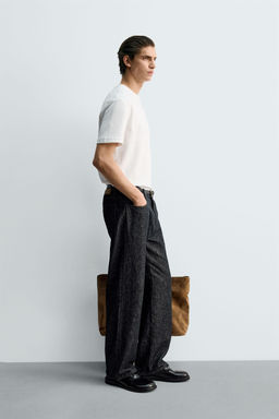 BASIC REGULAR FIT T-SHIRT - Zara фото 4