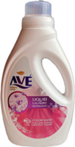 "AVE" Жидкое средство для стирки (1000мл) цветных вещей.12