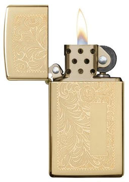 Зажигалка IPPO узкая Венецианская | Slim® Venetian® ZIPPO 1652B