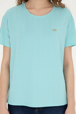 Женская мятная футболка - U.s. polo assn фото 6