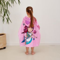 Полотенце-пончо детское махровое Крошка Я Русалочка 60х120см, 100% хлопок, 300гр/м2  фото 15