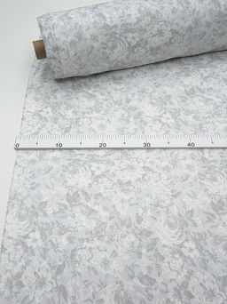 Сатин Цветочный туман, ш.2.35м, хлопок-100%, 110гр/м.кв - Купава фото 5