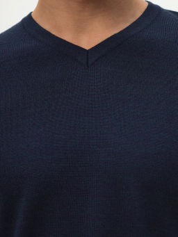 Джемпер мужской GREG G124-CT 125278 (т. джинс)  фото 2