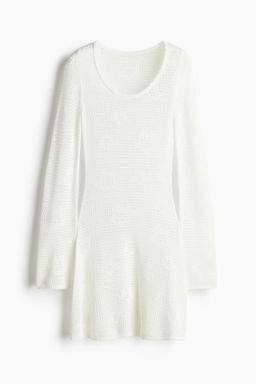 Vestido efecto crochet