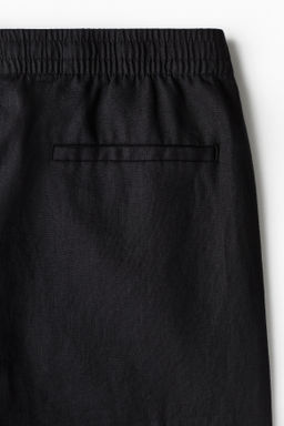 Pantal?n corto de lino Regular Fit - H&m фото 6