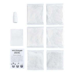 Набор для опытов "Шипучие бомбочки. Аромат яблока" 3 в 1