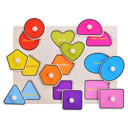 Пазл-вкладыш Яркие формы - Щепочка фото 2