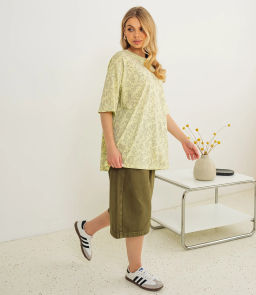 Футболка #КТ1200, лайм - Dommod фото 4