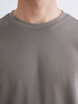 Bisiklet Yaka Erkek Sweatshirt