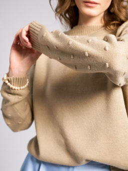 WW-2558 джемпер женский слоновая кость - Mozart фото 15